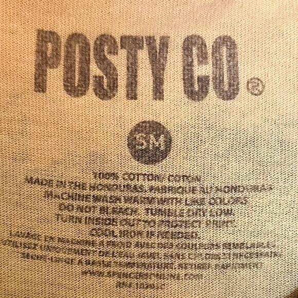 Post Malone Live Yellow Graphic Print T-Shirt Unisex Size S - Picture 3 of 9